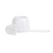 Nisbets Essentials Ronde Toiletborstel & Houder - Wit