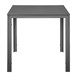 Bolero Valletta Grijs Latten Tuin Tafel 780mm
