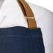 Southside Denim Blauw Short Met Bruine Bandjes
