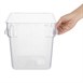 Hygiplas Polycarbonaat Vierkante Opslagcontainer 7Ltr
