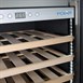 Polar G-Series Dual Zone Wijnkoelkast Roestvrij Staal 109 Flessen