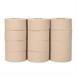 Jantex Groen 100% Gerecycled Mini Jumbo Rol Navulling 2-laags - 150m (Pak 12)