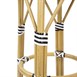 Bolero Parijse Stijl PE Rieten Barkrukken Zwart (2 Pack)