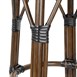 Bolero Parijse Stijl PE Rieten Barkrukken Zwarte Stip Mix (2 stuks)