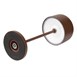 Olympia Siena Tafellamp Ronde Koepel Kastanje 200mm