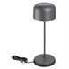 Olympia Siena Tafellamp Ronde Koepel Grijs 300mm