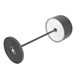 Olympia Siena Tafellamp Ronde Koepel Grijs 300mm