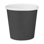 Fiesta Composteerbare Hete Bekers Enkelwandig Zwart 6oz (1000 Stuks)