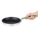 Hygiplas Aluminium Antiaanbak Teflon Platinum Plus Koekenpan met Groene Handgreep 24cm