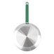 Hygiplas Aluminium Antiaanbak Teflon Platinum Plus Koekenpan met Groen Handvat 28cm
