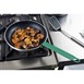 Hygiplas Aluminium Antiaanbak Teflon Platinum Plus Koekenpan met Groen Handvat 28cm