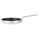 Hygiplas Aluminium Antiaanbak Teflon Platinum Plus Koekenpan met Paarse Handgreep 20cm