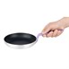 Hygiplas Aluminium Antiaanbak Teflon Platinum Plus Koekenpan met Paarse Handgreep 20cm
