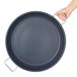 Vogue Aluminium Anti-aanbak Teflon Platinum Plus Paellapan 45cm