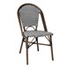 Bolero Parijse stijl PE Rattan Stoel Zwart Dot Mix (2 Pack)