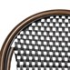 Bolero Parijse stijl PE Rattan Stoel Zwart Dot Mix (2 Pack)