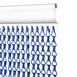 EazyZap Keten Deur Vliegengordijn - Blauw