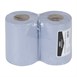 Nisbets Essentials Centrefeed Blauwe Rollen 2-Laags 320 Vellen (2-pack)