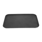 Olympia Kristallon Rechthoekige Dienblad Zwart Antislip Glasvezel 405x560mm