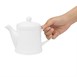 Olympia Whiteware Pier Theepot - 500ml (Doos 2)