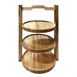 Olympia 3-laags standaard mango hout voor 200 mm borden