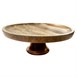 Olympia Taartstandaard Mangohout 330x120mm