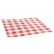 Fiesta Composteerbare Rood Gingham Vetvrije Vellen - 380x310mm (Pak 200)