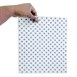 Fiesta Composteerbare Burgerverpakkingen Blauw Punt - 250x300 (Pak 200)