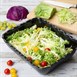Olympia Kristallon Grote Saladeschaal - Zwart