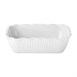 Olympia Kristallon Middelgrote Saladebak - Wit