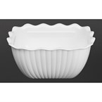 Olympia Kristallon Kleine Saladeschaal - Wit
