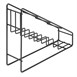 Olympia Siropen Flessenstandaard Zwart Draad 400x105x320mm