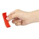 Olympia siliconen handgreep hoes voor 340ml kan rood - voor J316, CM606, HC608