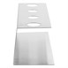 Olympia IJshoorntjeshouder 4 Kegels Roestvrij Staal - 270x97x90mm