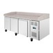 Polar U-Series Bakkerij Counter Koelkast met Granieten Blad 634Ltr