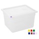 Hygiplas Click PP GN-bak 1/2 met deksel & 7 kleurclips 200 mm 11,7L (set van 4)