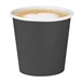 Fiesta Recyclebare Hot Cups Enkelwandig Zwart 6oz (1000 stuks)