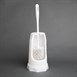 Jantex ronde toiletborstel & houder - Wit