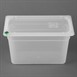 Hygiplas Click PP GN-bak 1/3 met deksel & 7 kleurclips 200 mm 6,9L (set van 4)