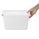 Hygiplas Click PP GN-bak 1/3 met deksel & 7 kleurclips 200 mm 6,9L (set van 4)