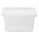 Hygiplas Click PP GN-bak 1/4 met deksel & 7 kleurclips 150 mm 3,7L (4 stuks)