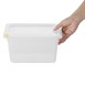 Hygiplas Click PP GN-bak 1/4 met deksel & 7 kleurclips 150 mm 3,7L (4 stuks)
