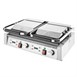 Buffalo Dubbele Contactgrill Geribbelde Platen
