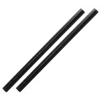 Sier Disposables Refork rechte rietje zwart ø 8 mm / 15cm (doos 100)