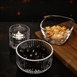 Olympia vierkante hoge snackschalen van glas (6 stuks)