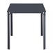 Bolero Adeline Stalen Vierkante Tafel 700mm Leisteen Blauw