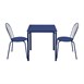 Bolero Adeline Stalen Vierkante Tafel 700mm Donker Blauw
