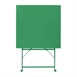 Bolero Perth bosgroene trottoirstijl vierkante tafel 600 mm
