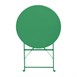 Bolero Perth bosgroene trottoirstijl ronde tafel 600 mm