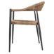 Bolero Eden PE gevlochten rattan outdoor armstoelen naturel (4 stuks)